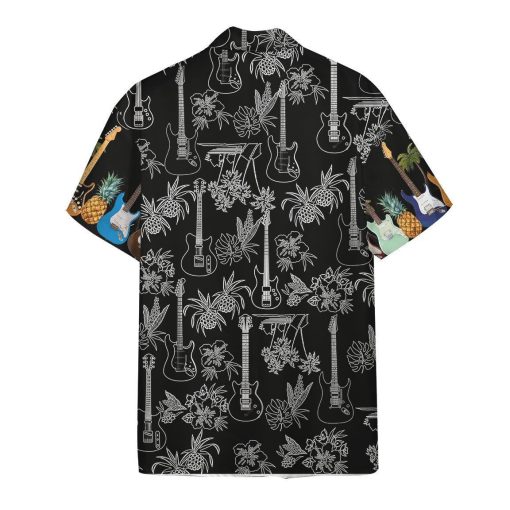Gearhumans 3D Electric Guitar Hawaii shirt ZZ25032 Hawai Shirt