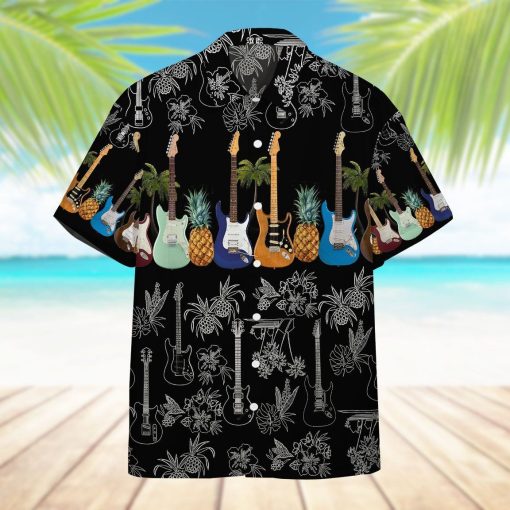 Gearhumans 3D Electric Guitar Hawaii shirt ZZ25032 Hawai Shirt