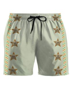 Gearhumans 3D Elton John Star On Hollywood Custom Beach Shorts Swim Trunks GL050817 Men Shorts Men Shorts S