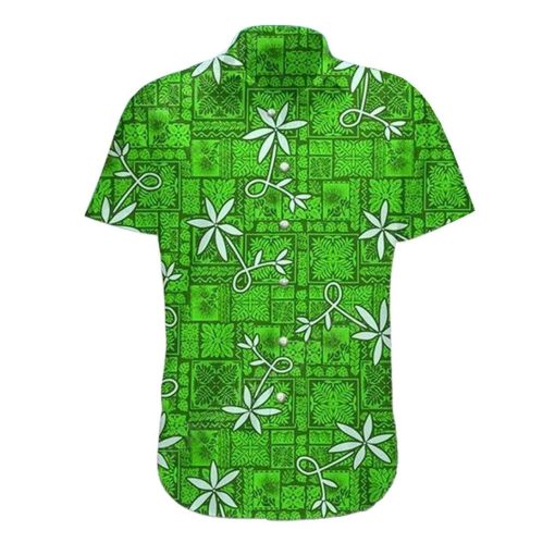 Gearhumans 3D ELV PRL Green Hawaii Shirt ZB290319 Hawai Shirt Short Sleeve Shirt S