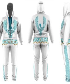 Gearhumans 3D ELV PRL Phoenix Turquoise Custom Jumpsuit GW15062114 Jumpsuit Jumpsuit S