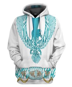 GearhumanS 3D ELV PRL Phoenix Turquoise Jumpsuit Custom Tshirt Hoodie Apparel GW11062112 3D Apparel Hoodie S 