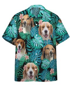 Gearhumans 3D English Foxhound Dog Summer Custom GW19052116 Hawai Shirt Short Sleeve Shirt S 
