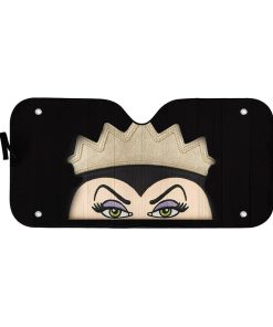 Gearhumans 3D Evil Queen Custom Car Auto Sunshade GS29042119 Auto Sunshade 57''x27.5''