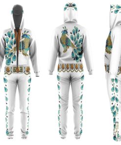 Gearhumans 3D EVL PRL Peacock Custom Jumpsuit GW15062116 Jumpsuit Jumpsuit S 