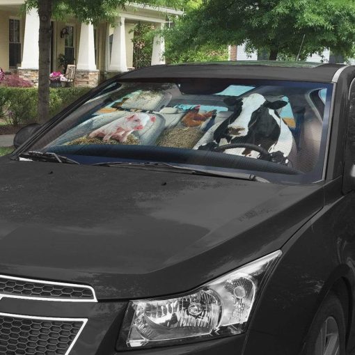 gearhumans 3D Farmstyle Custom Car Auto Sunshade GS220612 Auto Sunshade