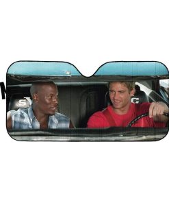 gearhumans 3D Fast And Furious Custom Car Auto Sunshade GS27076 Auto Sunshade 57''x27.5'' 