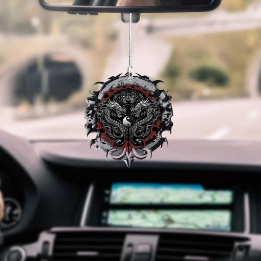 Gearhumans 3D Fighting Dragon Tiger Car Hanging GJ26052108 Car Hanging