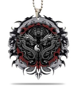 Gearhumans 3D Fighting Dragon Tiger Car Hanging GJ26052108 Car Hanging Car Hanging/1 Pack 