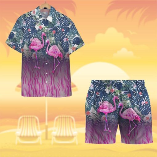 Gearhumans 3D Flamingo Hawaii Shirt ZG-HW20072005 Hawai Shirt