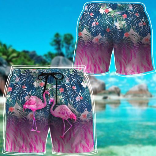 Gearhumans 3D Flamingo Hawaii Shirt ZG-HW20072005 Hawai Shirt