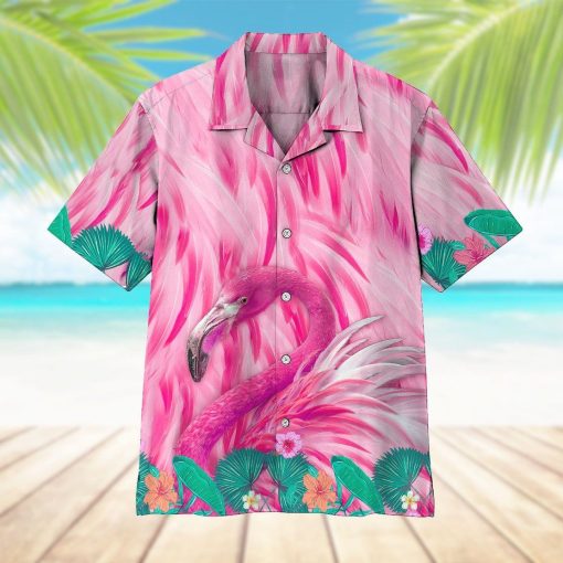 Gearhumans 3D Flamingo Hawaii Shirt ZZ13043 Hawai Shirt