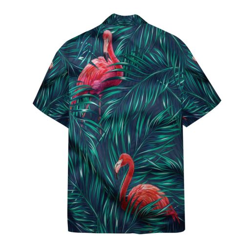 Gearhumans 3D Flamingo Tropical Custom Hawaii Shirt GO18052125 Hawai Shirt