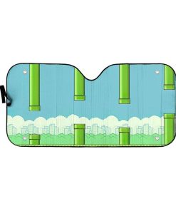 Gearhumans 3D Flappy Bird Daytime Auto Sunshade ZK0605215 Auto Sunshade 57''x27.5'' 