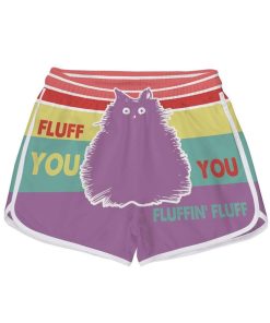 Gearhumans 3D Fluff You Custom Women Beach Shorts Swim Trunks GV270717 Women Shorts Women Shorts XS