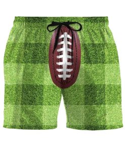 Gearhumans 3D Football Beach Shorts Swim Trunks GV03062 Men Shorts Men Shorts S 