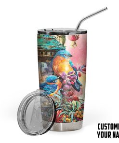 Gearhumans 3D Forever In My Heart Custom Name Tumbler GS1904212 Tumbler Short 20oz 