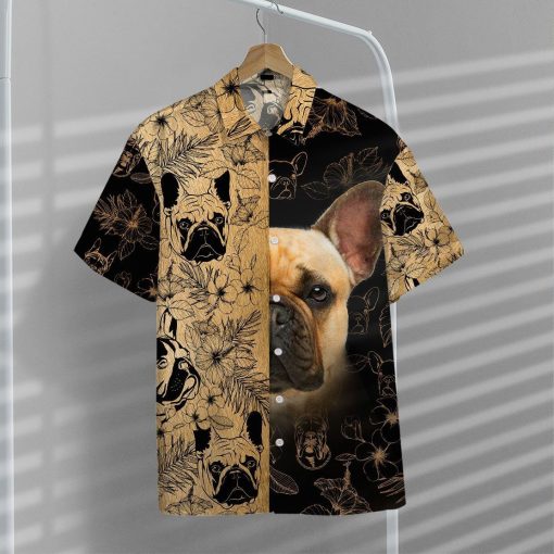Gearhumans 3D French Bulldog Hawaii shirt ZZ29031 Hawai Shirt