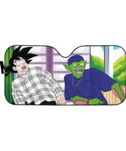 gearhumans 3D Friday Dragonball Custom Car Auto Sunshade GL040826 Auto Sunshade 57''x27.5'' 