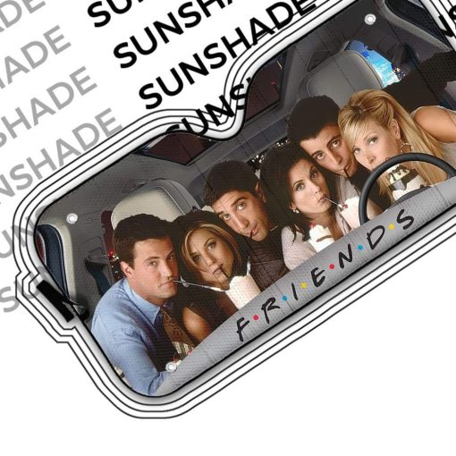 gearhumans 3D Friends Custom Car Auto Sunshade GV19072 Auto Sunshade