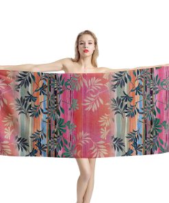 Gearhumans 3D Garden Beach Towel GJ1405218 Towel Towel 60''x30'' 