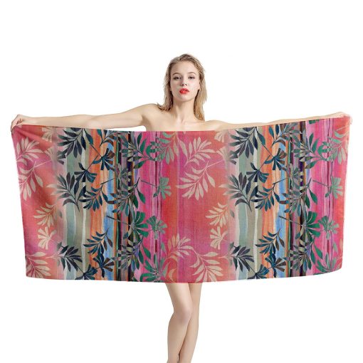 Gearhumans 3D Garden Beach Towel GJ1405218 Towel Towel 60''x30''