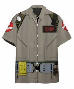 Gearhumans 3D Ghostbusters 1984 Custom Name Hawaii Shirt ZB260311 Hawai Shirt Short Sleeve Shirt S 