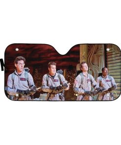 Gearhumans 3D Ghostbusters Custom Auto Car Sunshade GO04052121 Auto Sunshade 57''x27.5'' 