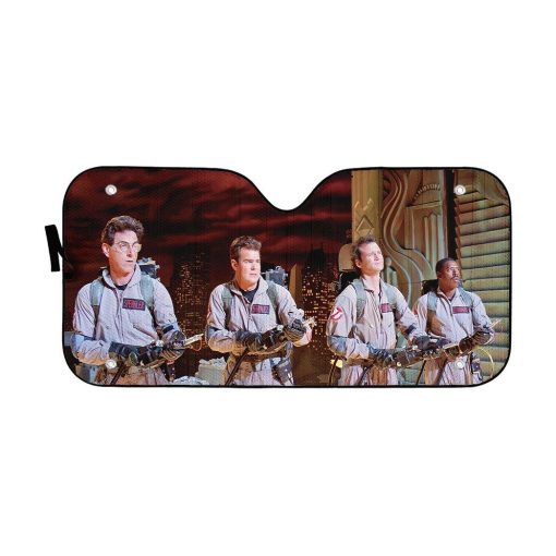 Gearhumans 3D Ghostbusters Custom Auto Car Sunshade GO04052121 Auto Sunshade 57''x27.5''