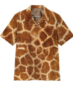 Gearhumans 3D Giraffe Hawaii Shirt ZK24052108 Hawai Shirt Short Sleeve Shirt S 