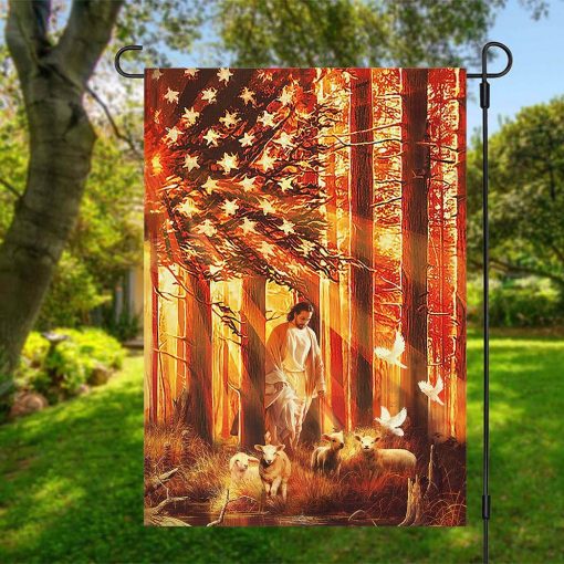 Gearhumans 3D God Bless America Custom Flag GO28062113 House Flag