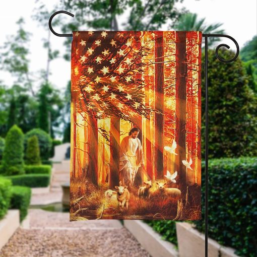 Gearhumans 3D God Bless America Custom Flag GO28062113 House Flag