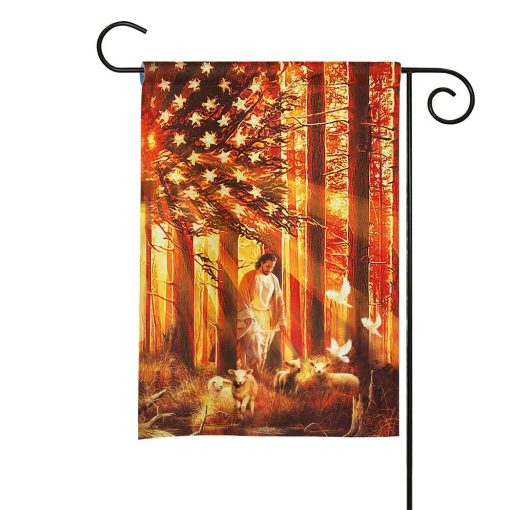 Gearhumans 3D God Bless America Custom Flag GO28062113 House Flag House Flag S