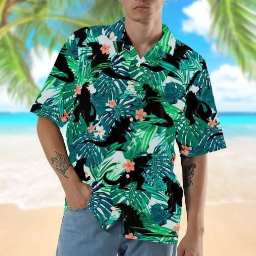 Gearhumans 3D Godzillla Hawaii Shirt ZZ06045 Hawai Shirt