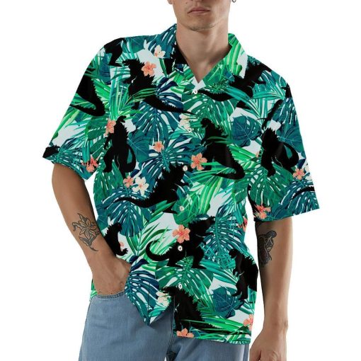 Gearhumans 3D Godzillla Hawaii Shirt ZZ06045 Hawai Shirt