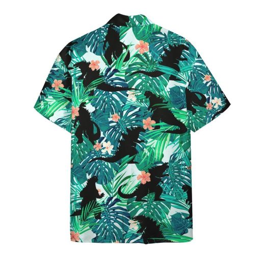 Gearhumans 3D Godzillla Hawaii Shirt ZZ06045 Hawai Shirt