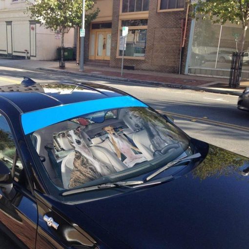 gearhumans 3D Greyhounds Custom Car Auto Sunshade GS30074 Auto Sunshade