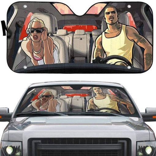 gearhumans 3D GTA San Andreas Sunshade GS01078 Auto Sunshade