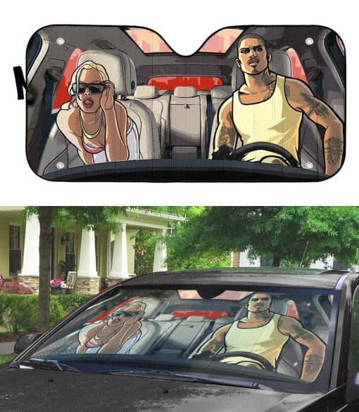 gearhumans 3D GTA San Andreas Sunshade GS01078 Auto Sunshade