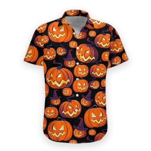 Gearhumans 3D Halloween Hawaii Shirt hawaii Short Sleeve Shirt S