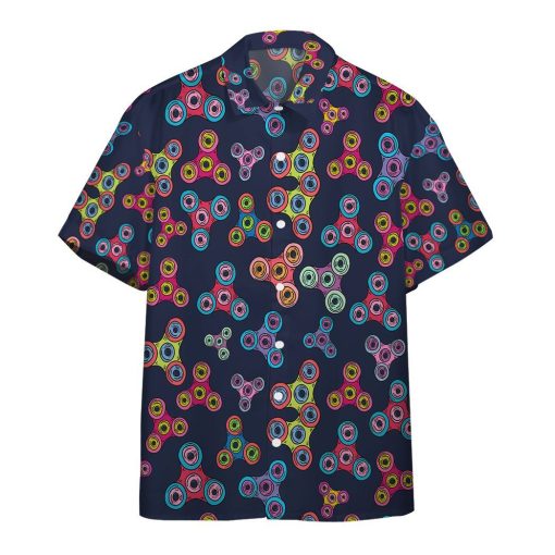 Gearhumans 3D Hand Spinners Custom Hawaii Shirt GO13052131 Hawai Shirt Short Sleeve Shirt S