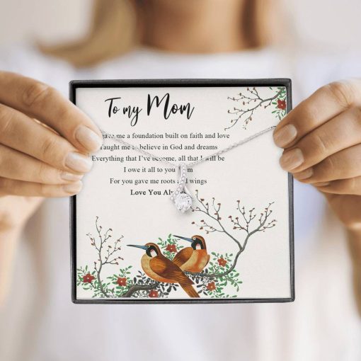 Gearhumans 3D Happy Mothers Day Alluring Beauty Necklace GO22042119 ShineOn Fulfillment