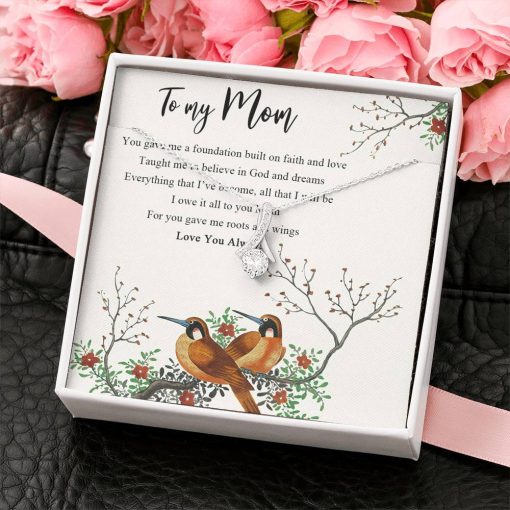 Gearhumans 3D Happy Mothers Day Alluring Beauty Necklace GO22042119 ShineOn Fulfillment