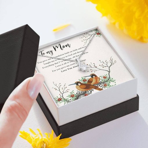 Gearhumans 3D Happy Mothers Day Alluring Beauty Necklace GO22042119 ShineOn Fulfillment