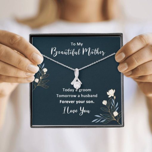 Gearhumans 3D Happy Mothers Day Alluring Beauty Necklace GO260419 ShineOn Fulfillment