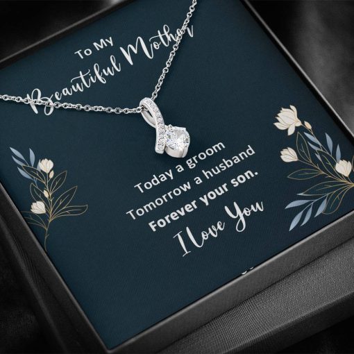 Gearhumans 3D Happy Mothers Day Alluring Beauty Necklace GO260419 ShineOn Fulfillment