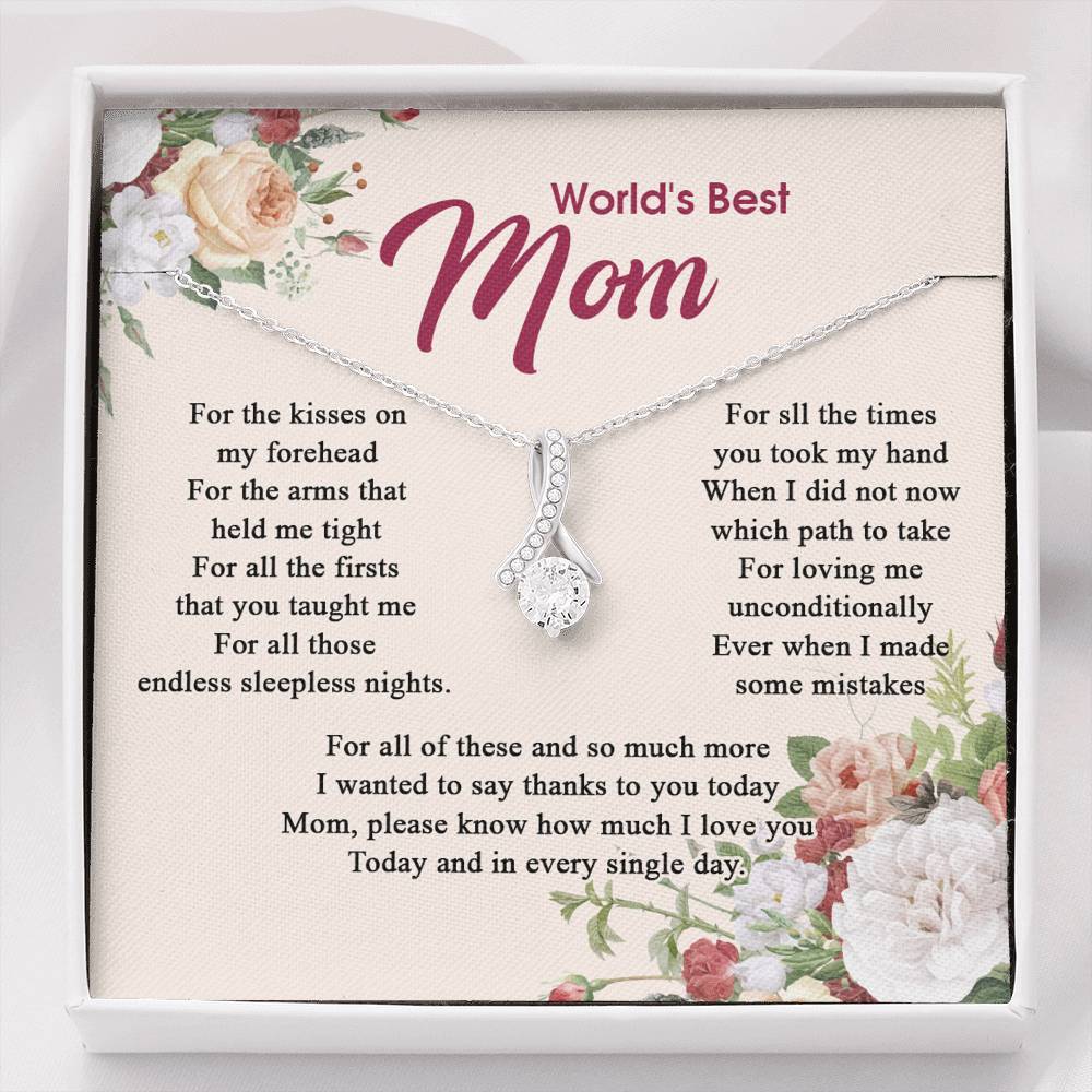 Gearhumans 3D Happy Mothers Day Alluring Beauty Necklace 1 Gearhumans 3D Happy Mothers Day Alluring Beauty Necklace GO26042115 ShineOn Fulfillment Standard Box