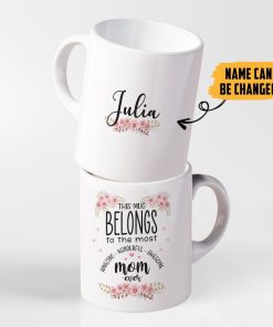 Gearhumans 3D Happy Mothers Day Custom Name Mug GO150419 Mug 