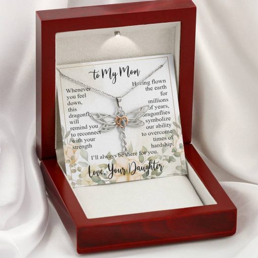 Gearhumans 3D Happy Mothers Day Dragonfly Dreams Necklace 11 Gearhumans 3D Happy Mothers Day Dragonfly Dreams Necklace GO26042113 ShineOn Fulfillment