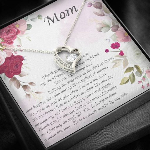 Gearhumans 3D Happy Mothers Day Forever Love Necklace GO22042113 ShineOn Fulfillment